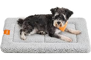 Feandrea Koc dla psa Koc dla psa Koty 75 x 50 cm M Można prać w pralce Suszyć w suszarce antypoślizgowy Jasnoszary PPB019G01