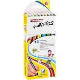 edding 15 FUNTASTICS fine tip felt tip pen set of 18 for kids - 1mm round tip