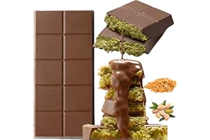 BODESA VALORE Cioccolato Premium stile Dubai con Crema al Pistacchio – Fatto a Mano, Confezione Regalo di Lusso – Autentica Esperienza del Cioccolato stile Dubai