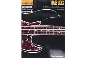 Hal leonard bass method - bass licks guitare basse +cd
