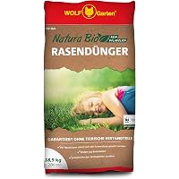 Wolf-Garten Natura Bio Rasendünger Herbst – Für 50 M², Vegan, Mit Kalium Für Frostschutz, In Graspapier-Verpackung