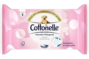 Cottonelle Feuchte Toilettentücher Pure Sensitive, 42 Tücher