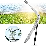 Automatischer Fensteröffner für Gewächshaus Doppelfederkonstruktion, Hubkraft 15 kg, Hubhöhe 45 cm, Fensterheber für Treibhau