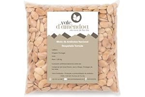 Almendra Sin Piel TOSTADA de Portugal 1kg | Ideal para Dieta Vegana, Vegetariana, Keto, Paleo y Macrobiotica | Perfecta para Transformar en Harina, Crema y Bebida de Almendras, de Vale D'Amendoa