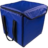 PizzaBag, Premium Pizza-Liefertasche für Lieferdienste (35 * 35 * 35 cm, blau)