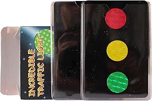 ProTriXX Incredible Traffic Light - Ampelkarten Zaubertrick inkl. deutschsprachiger Anleitung | Farb-Spot verschwindet und erscheint an Anderer Stelle Wieder | Zaubertricks und Zauberartikel!