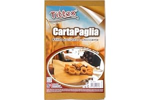 TITTEX Carta Paglia in Fogli 12 PZ 33x40