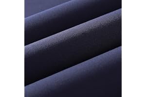 Wooqu Bookcloth, Cloth Surface and Paper Backing, Easy to Use, Strong, 17" x 29", for Bookbinding, Midnight Blue