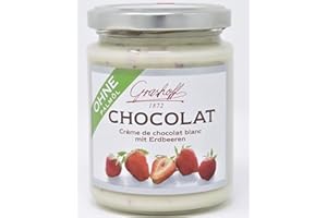 Grashoff Weiße Schokoladencreme mit Erdbeeren -