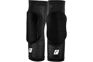 Reusch Manchon de protection du genou de gardien de but pour homme - Genouillère rembourrée de compression pour adultes et enfants - Pour éviter les blessures