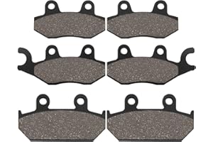 Cyleto Plaquettes de Frein Avant et Arrière pour Suzuki AN 400 Burgman Skyware 400 2007-2013 AN400 ABS 2009-2013 AN 250 Skywave Type M 2007-2008