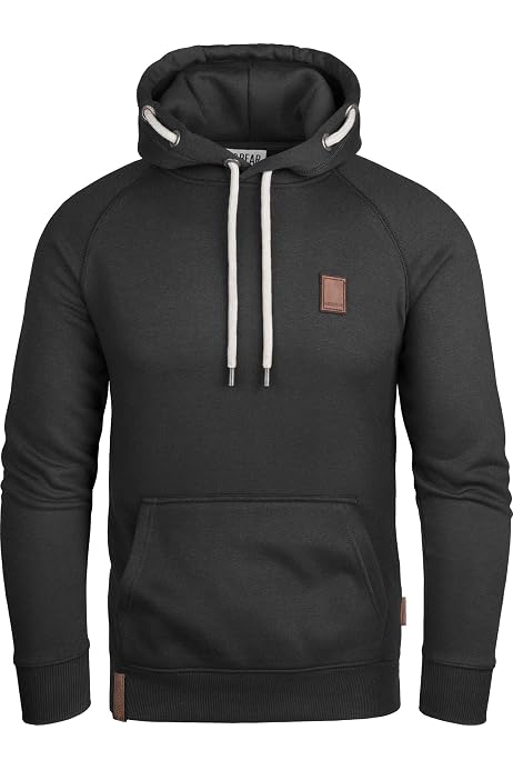 Sweat à Capuche Grin&Bear Homme - Zip Premium YKK - 370 GSM Coton/Polyster - Coupe Regular Ou Slim