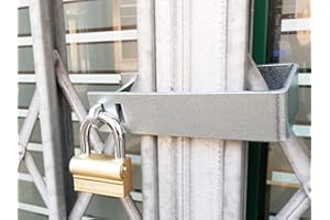 F.T. 932 – Kit de seguridad para puertas y rejillas – Corbata + candado (Arco)