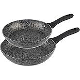 Salter COMBO-8577A Frying Pan Set, Non-Stick Forged Aluminium Cooking Pan, Induction Suitable, Corrosion-Resistant, Dishwashe