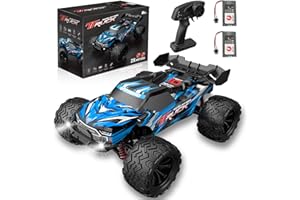 BORSTOYPRO Auto telecomandata 1:16 40 km/h, camion monstertruck radiocomandato rapido per adulti 4WD per ragazzi a partire da 8 e 10 anni