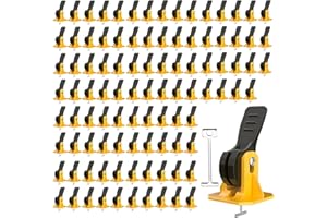 ZPSNDP 100 Pezzi Kit Cunei per Piastrelle, Distanziatori per Piastrelle 2 mm, Morsetto per Piastrelle con 100 Ago in Acciaio di Ricambio a Forma di T, per Posa di Piastrelle per Pavimenti e Pareti
