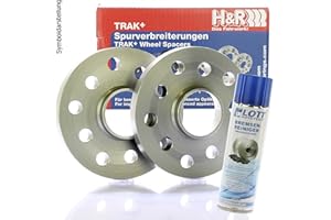 H&R DR-ABE Spurplatten Spurverbreiterung Distanzscheibe 4x100 20mm // 2x10mm + Bremsenreiniger