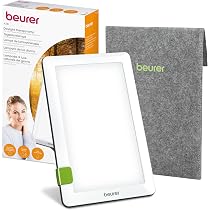 Lampe De Luminothérapie 15000 Lux Sans UV - 3 Températures De Couleur, 5 Niveaux De Luminosité - Support Pliable 180° - 2