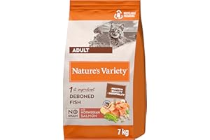 Nature's Variety No Grain Pienso para Gatos Adultos con Salmón Noruego - 7kg
