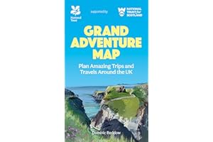 Grand Adventure Map: The ultimate map for planning amazing trips and travels around the UK (National Trust)