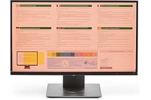 Crossbow Education 24-Inch Widescreen Monitor Overlay - Dyslexia and Visual Stress Friendly (Pink)