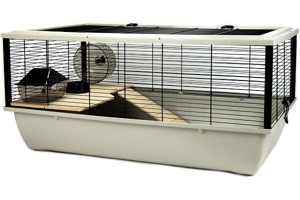 Little Friends Grosvenor Cage à Rat et Hamster avec étagère en Bois et échelle