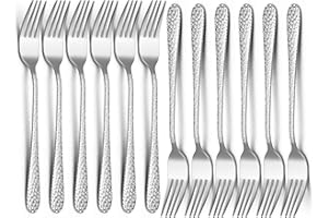 HaWare Set di 12 forchette da tavola (manico a martello)