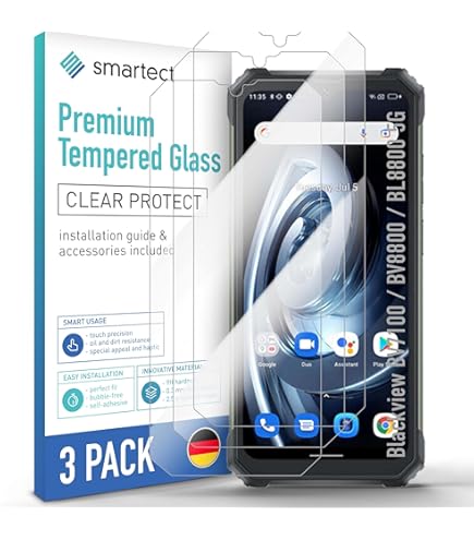 Protector De Pantalla Para Blackview Mega 3 (12.1”) – Cristal Templado 9H, Antihuellas, Ultra HD – 2 Unidades