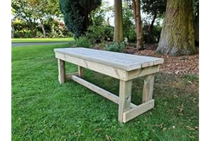 Churnet Valley Garden bench, Wooden Handy Bench, Outdoor Bench, 120cm Long Garden Bench