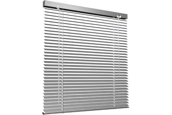 Victoria M. Persiana de Aluminio, Veneciana Fijación sin Taladrar, Incluye Clips de Sujeción Klemmfix, 90 x 175 cm, Plata