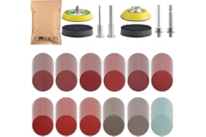 BEEK 通用 WYHO Flocking Lot de 240 feuilles de papier sablé acrylique