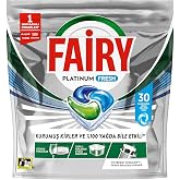 Fairy Platinum Fresh Bulaşık Makinesi Kaps&uuml;l&uuml; 30 Yıkama