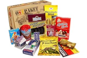 OLSHOP AG DDR Paket Weihnachten, Ostprodukte Ostpaket, Geschenkset Weihnachten Spezialitätenpaket