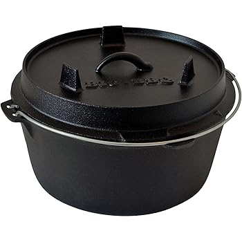 TecTake® 7 teiliges Dutch Oven Kochtopf Set aus Gusseisen