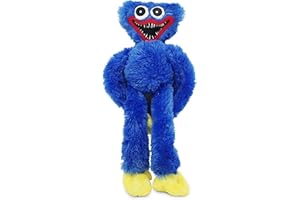 HCOVIV Poppy Playtime Huggy Wuggy,Peluche ,Jouet en Peluche Pour Enfants et Adultes Cadeaux d'anniversaire Pour Les Amis Fans des Enfants,pour Vacances(Bleu 40CM)