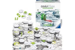 Ravensburger - Gravitrax Starter Set XXL | Circuito Canicas con 242 Piezas | Rompecabezas Niños con Canicas | Juegos para Niños De 8 Años | Juegos Mesa Compatibles con Todos Los Gravitrax