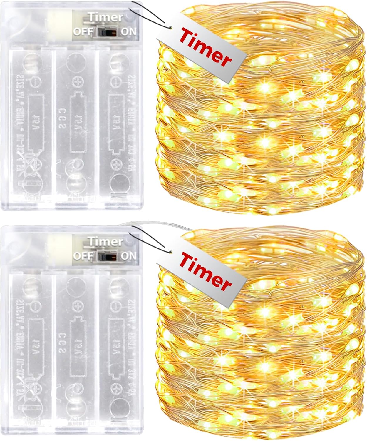 Kaufberatung 2026 : Warum den bitjam 2 Stück 100 LED Lichterkette Batterie wählen?
