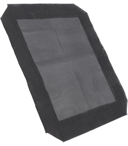 Coolaroo Ersatzbezug Für Erhöhtes Hundebett (Kingsize, Stahlgrau) – Waschbar, Atmungsaktiv, UV-beständig