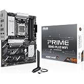 ASUS PRIME B840-PLUS WIFI AMD B840 AM5 DDR5 7600 DP HDMI 3x M2 USB3.2 AURA RGB 2.5Gbit LAN ATX ASUS 5X PROTECTION III, BIOS F