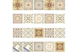 20 stycken färgglada kakeldekaler 15 x 15 mosaik kök väggklistermärken kakel klistermärken mosaik kök kakelfolie väggkakel kl