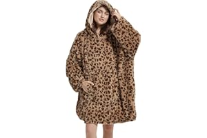 Viviland Pullover Damen & Herren Hoodie Sweatshirt, großer und Warmer Hausanzug für Erwachsene