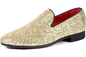 uubaris Mens Loafers Dress Shoes Slip On Driving Shoes Tuxedo Suit Shoes