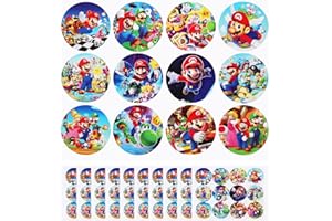 PUSUANZI Adesivi, 120 PCS Adesivi,Stickers Bambini, Bros Adesivi, Impermeabili Vinile Stickers per Portatile, Skateboard, Chitarre, Valigia, Bollitore