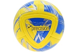 Precision Nueno FIFA Quality Pro Match Football, 8 Panel Hybrid with Anli 1.20 Quick Silver PU, 2024 Professional Highly Durable Ball