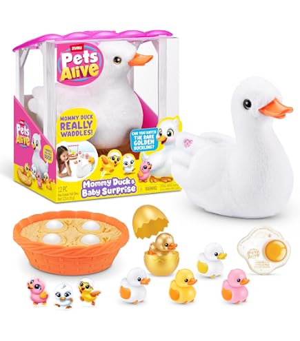 Nunca ha habido una mascota más divertida que Frankie the Funky Flamingo de ZURU Pets Alive! Ella baila y sacude sus plumas con 3 canciones funky. Frankie también viene con un bebé