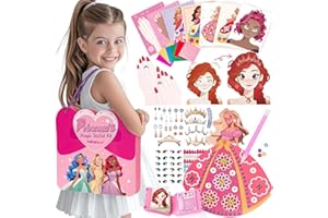 COCO&Friends Giochi Bambini 5-10 Anni - Diamond Painting Bambina con Foil Stickers, Lavoretti Creativi per Trucco, Natale Compleanno Giochi Regalo Bambina 4 5 6 7 8 Anni