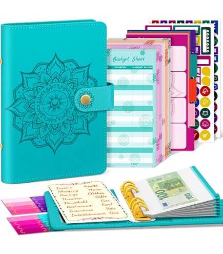 YFaith Raccoglitore Ad Anelli A6, 2 Pezzi Colore Trasparente - 10