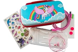 IMP TECH Unicorn 7-in-1 Protector Accessory Kit (Nintendo Switch Lite)