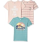 Amazon Brand - Jam & Honey Boy's T-Shirt (Pack of 3)