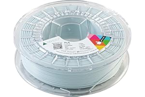 PLA PASTEL SMARTFIL- Filamento para impresión 3D | Tono de color pastel mate | Peso: M (750g) | Diámetro: 1.75 mm | Color: Aqua